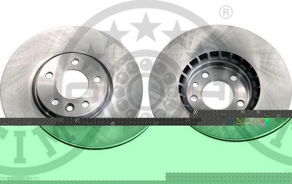 Optimal BS-8716 Диск тормозной VW MULTIVAN V/TRANSPORTER V 03- передний D=340мм.