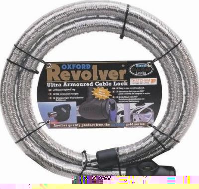 OXFORD Противоугонный трос REVOLVER 1.8 m (OF232)