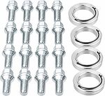 Монтажный комплект OZ Racing 81710372 для Suzuki, Subaru и Toyota: 16 болтов B12 M12x1,5, резьба 26 мм, конус 60°, SW17, 4 кольца S68/54,06 мм