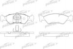 PATRON Колодки тормозные дисковые передн FORD: FIESTA III 89-95, FIESTA IV 95-02, FIESTA фургон 96-, FIESTA фургон 98-, KA 96-, MAZDA: 121 III 96- (PBP1082)