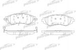 PATRON Колодки тормозные дисковые передн CHEVROLET: LACETTI 05-, NUBIRA седан 05-, NUBIRA универсал 05-, DAEWOO: LACETTI хечбэк 04-, NUBIRA Wagon 03-, NUBIRA седан 03- (PBP1905)