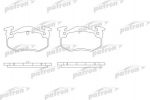 PATRON Колодки тормозные дисковые задн CITROEN: SAXO 96-03, XSARA 97-05, XSARA Break 97-05, XSARA купе 98-05, ZX 91-97, ZX Break 93-97, PEUGEOT: 106 II 96-, 205 I 86-87, 205 I каб (PBP558)