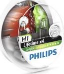 PHILIPS Лампы H1 12V 55W P14,5s LongLife EcoVision PHILIPS (2шт.) (36255828) PHILIPS Лампы H1 12V 55W P14,5s LongLife EcoVision PHILIPS (2шт.) (36255828)
