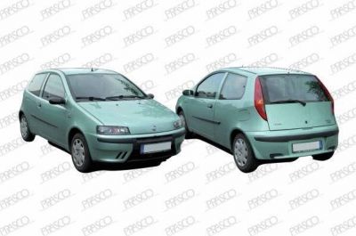 Prasco FT1333310 вентилятор, охлаждение двигателя на FIAT PUNTO (188)