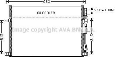 Prasco JEA5045 конденсатор, кондиционер на JEEP GRAND CHEROKEE III (WH, WK)