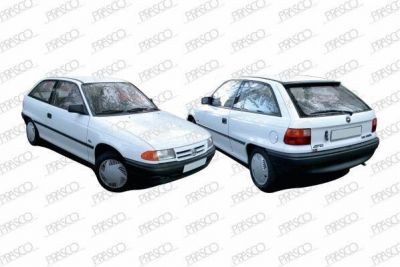 Prasco OP0130671 задняя стенка на OPEL ASTRA F Наклонная задняя часть (53_, 54_, 58_, 59_)