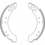Remsa 4253.00 комплект тормозных колодок на HYUNDAI PONY