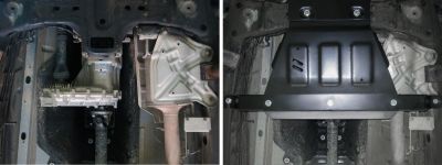 RIVAL RIVAL 111.05857.1 Защита РК + комплект крепежа, Автоброня, Сталь, Volkswagen Amarok 2016-, V - 2.0TDI; 3.0TDI (111.05857.1)
