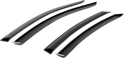 RIVAL RIVAL 728102 Дефлекторы окон, Rival, для Kia Rio SD 2012-2017, литьевой поликарбонат, 4 шт. (728102)