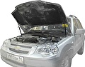 RIVAL RIVAL A.ST.1004.1 Амортизаторы капота RIVAL (2 шт.) Chevrolet Niva 2002- (A.ST.1004.1)