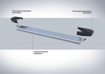RIVAL RIVAL F173AL.2103.1 Порог-площадка 