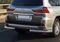 RIVAL RIVAL R.3210.007 Защита заднего бампера d76+d42 уголки + комплект крепежа, RIVAL, Lexus LX 2015- (R.3210.007) RIVAL RIVAL R.3210.007 Защита заднего бампера d76+d42 уголки + комплект крепежа, RIVAL, Lexus LX 2015- (R.3210.007)