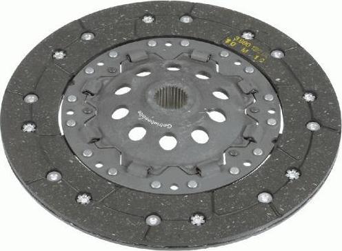 SACHS 1878 600 630 диск сцепления на VW GOLF IV (1J1)