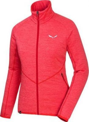 Флис для активного отдыха Salewa 2017 PUEZ MELANGE PL W FZ hot coral (EUR:42/36)