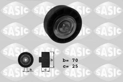 Sasic 1620058 паразитный / ведущий ролик, поликлиновой ремень на FIAT DUCATO c бортовой платформой/ходовая часть (244)