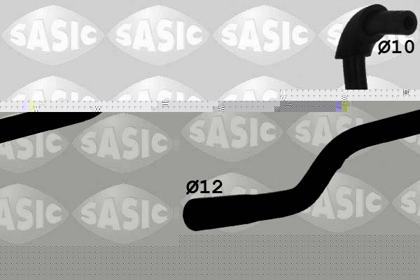 Sasic 3404081 шланг радиатора на RENAULT CLIO II (BB0/1/2_, CB0/1/2_)