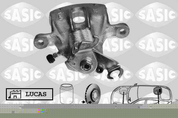 Sasic 6506085 тормозной суппорт на VOLVO V40 универсал (VW)