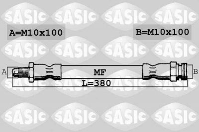 Sasic 6600027 тормозной шланг на PEUGEOT BOXER автобус (230P)
