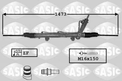 Sasic 7006062 рулевой механизм на FORD TRANSIT c бортовой платформой/ходовая часть (E_ _)