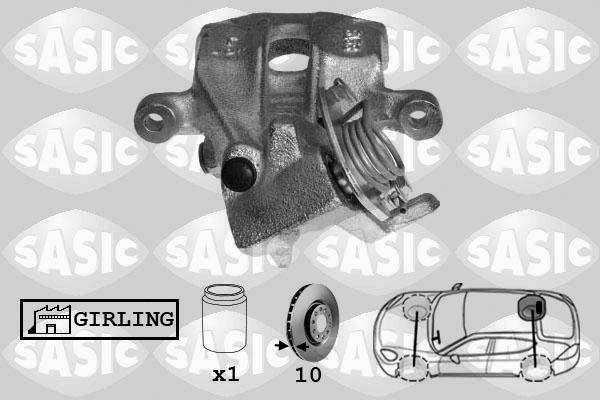 Sasic SCA0009 тормозной суппорт на VW PASSAT Variant (3A5, 35I)