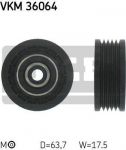 SKF VKM 36064 натяжной ролик, поликлиновой ремень на RENAULT MASTER II фургон (FD)
