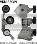 SKF VKM 38069 натяжной ролик, поликлиновой ремень на MERCEDES-BENZ A-CLASS (W168)