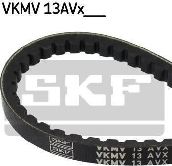 SKF VKMV 13AVx780 клиновой ремень на NISSAN PICK UP III (D22)