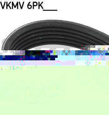 SKF VKMV6PK1520 Ремень поликлиновой VKMV6PK1520