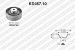 SNR KD457.10 комплект ремня грм на VW LT 28-35 I автобус (281-363)