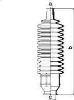 Spidan 83514 пыльник, рулевое управление на FORD TAUNUS '80 (GBS, GBNS)