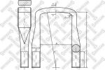 Stellox 84-64274-SX стремянка рессоры на MERCEDES-BENZ SK