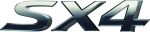 SUZUKI Эмблема SUZUKI SX4 (77811-65J00-0PG)
