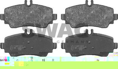 SWAG 10 91 6373 комплект тормозных колодок, дисковый тормоз на MERCEDES-BENZ A-CLASS (W168)