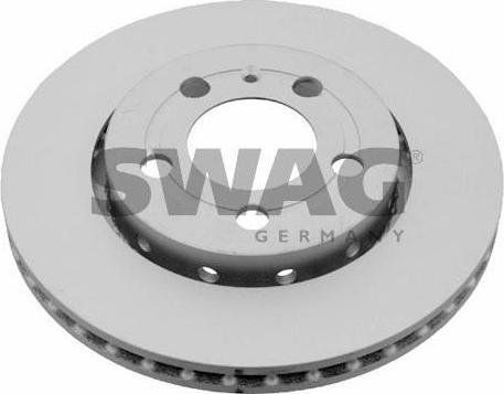 SWAG 30 92 3560 Диск торм. зад. Audi A3, VW Golf 4, Seat, Skoda 96>
