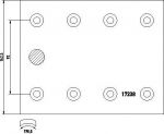 Textar 1723804 комплект тормозных башмаков, барабанные тормоза на MERCEDES-BENZ NG