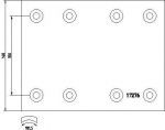 Textar 1727601 комплект тормозных башмаков, барабанные тормоза на MERCEDES-BENZ T2/L