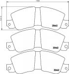 Textar 2044201 комплект тормозных колодок, дисковый тормоз на RENAULT TRAFIC фургон (TXX)