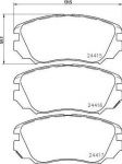 TEXTAR Колодки торм.пер. Opel Insignia (2441501)