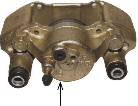 Textar 38113500 тормозной суппорт на MAZDA 323 C IV (BG)