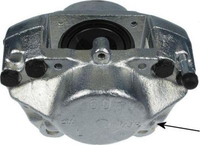 Textar 38237800 тормозной суппорт на MERCEDES-BENZ седан (W123)