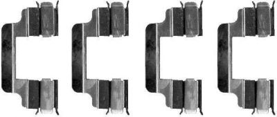 Textar 82055400 комплектующие, колодки дискового тормоза на MERCEDES-BENZ C-CLASS купе (CL203)