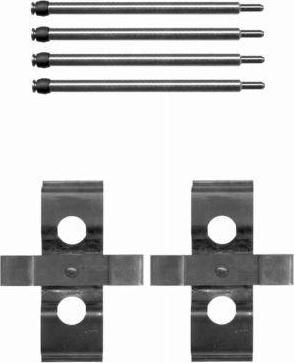 Textar 82500200 комплектующие, колодки дискового тормоза на MERCEDES-BENZ S-CLASS (W140)
