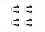 Textar 82540300 комплектующие, колодки дискового тормоза на TOYOTA COROLLA Compact (_E11_)