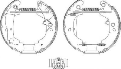 Textar 84044101 комплект тормозных колодок на FORD TRANSIT c бортовой платформой/ходовая часть (E_ _)