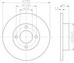 Textar 92025900 тормозной диск на AUDI 80 (89, 89Q, 8A, B3)