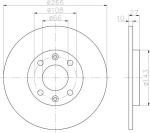 Textar 92029900 тормозной диск на PEUGEOT 405 II Break (4E)