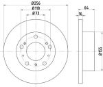 Textar 92034400 тормозной диск на FIAT DUCATO Panorama (280)