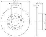 Textar 92040400 тормозной диск на RENAULT 25 (B29_)