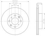 Textar 92046200 тормозной диск на HONDA ACCORD III (CA)
