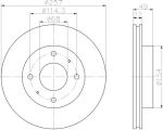 Textar 92056300 тормозной диск на NISSAN PRIMERA (P10)
